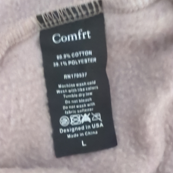 Comfrt Beige Tan Hoodie - Picture 3 of 4